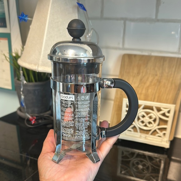 Bodum Silver and Black Coffee Press Kitchen Essential - Picture 3 of 10